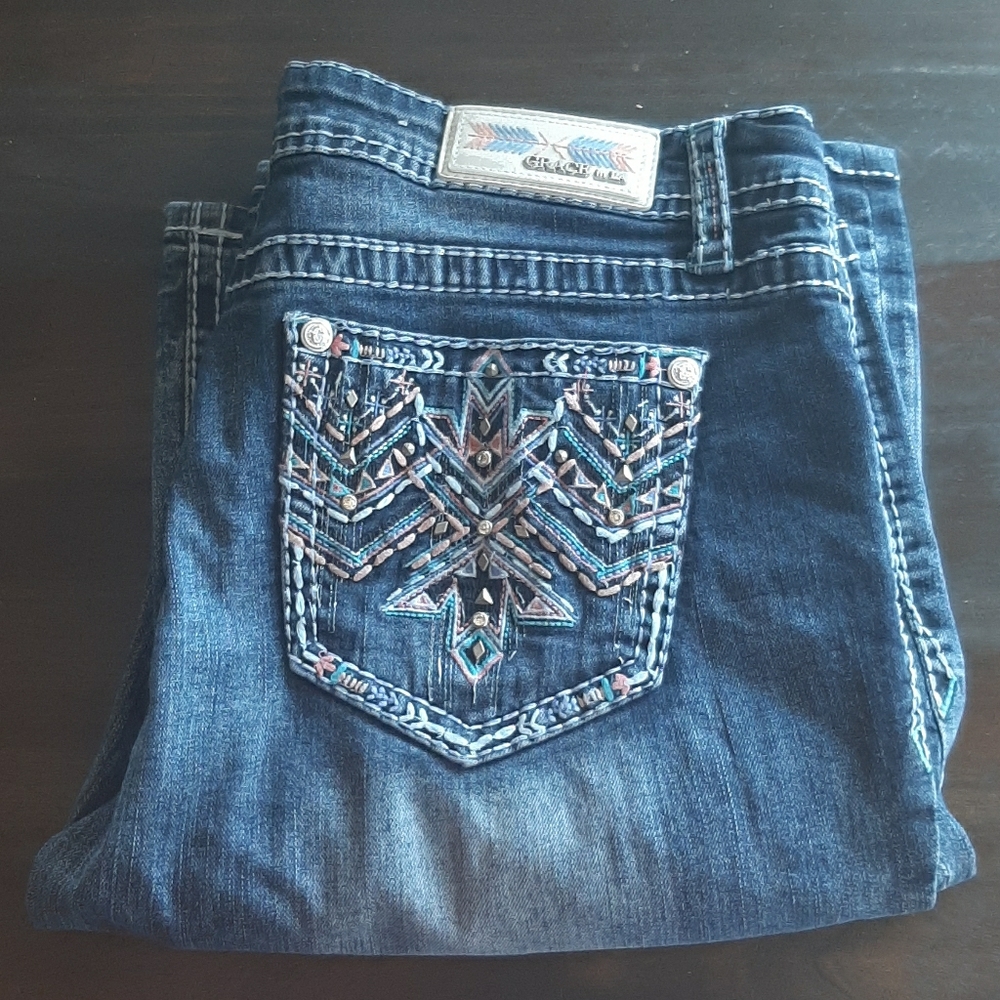 Grace in LA size 32 Easy Fit jeans